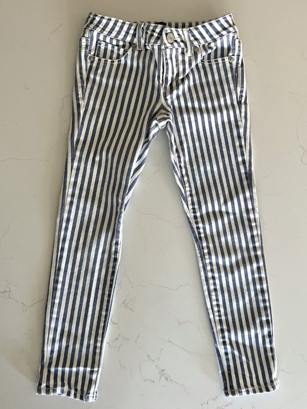 Gap stretch super skinny strip jeans size 6